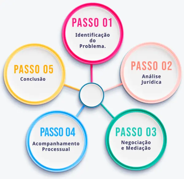 Passo a Passo Advogado Familiar SP Infográfico